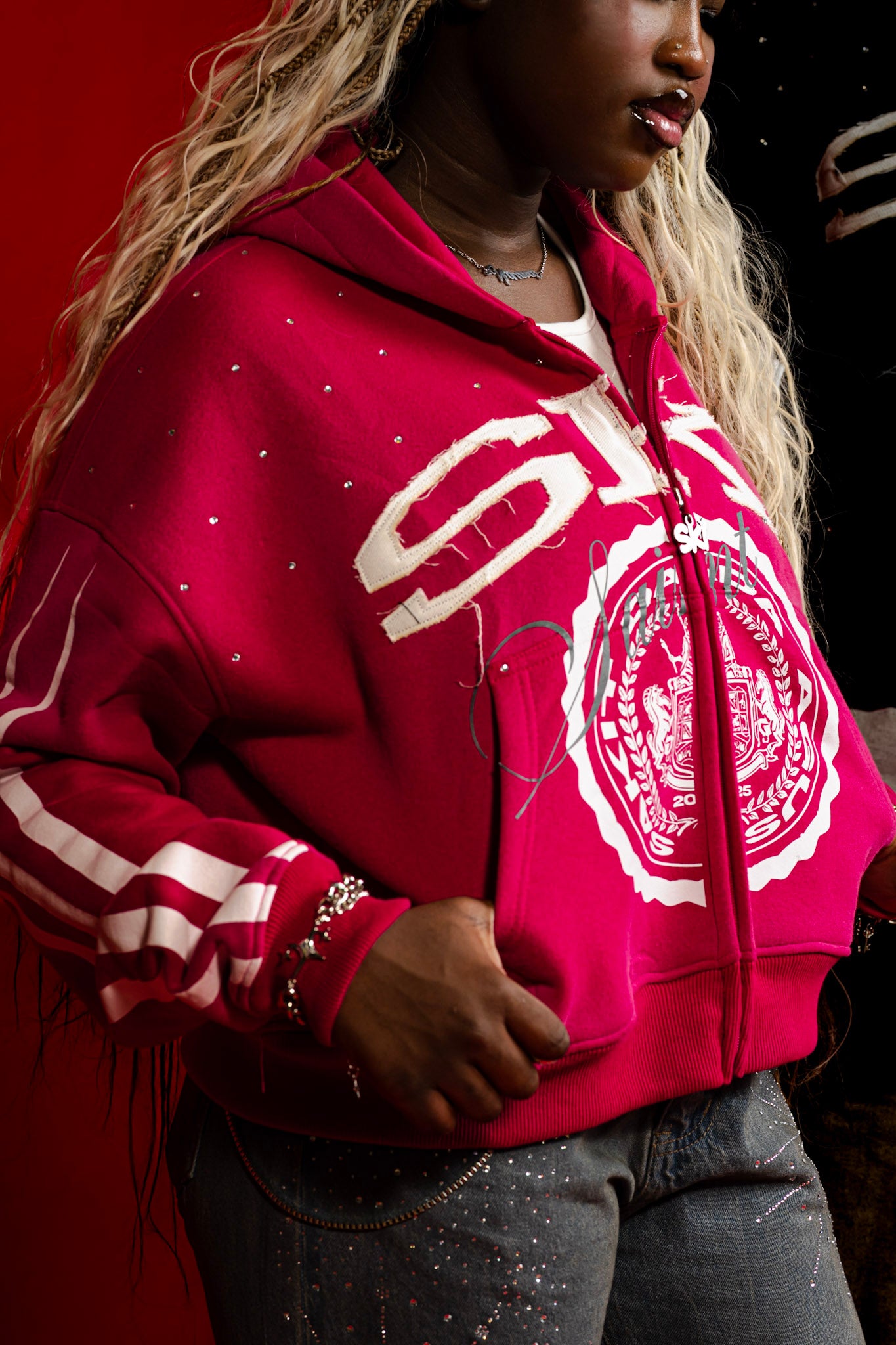 Pink "Ski" jacket